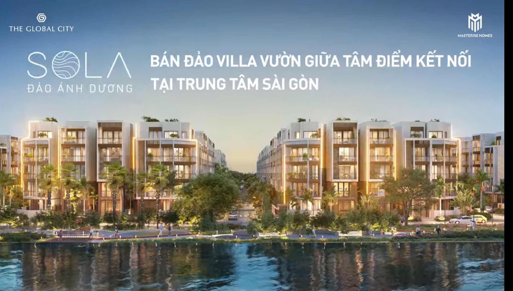 BIệt Thự Vườn Sola Villa Globalcity
